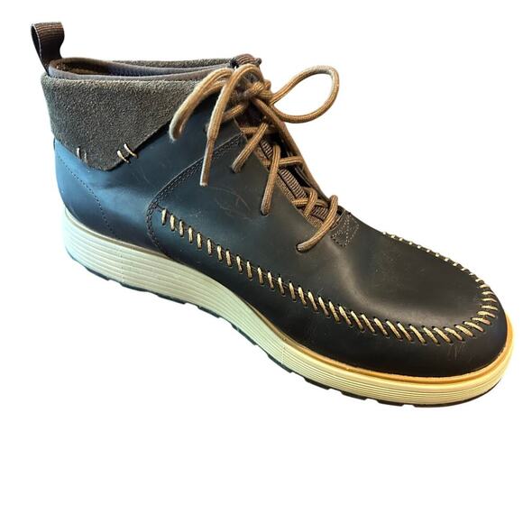 Chaco Men’s Dixon Mid Boots Java Brown Leather Size 10 Performance - Picture 1 of 9